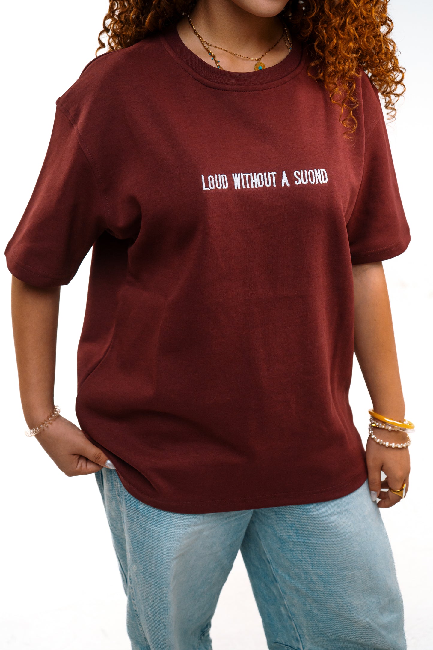 Loud Without A Sound - Burgundy