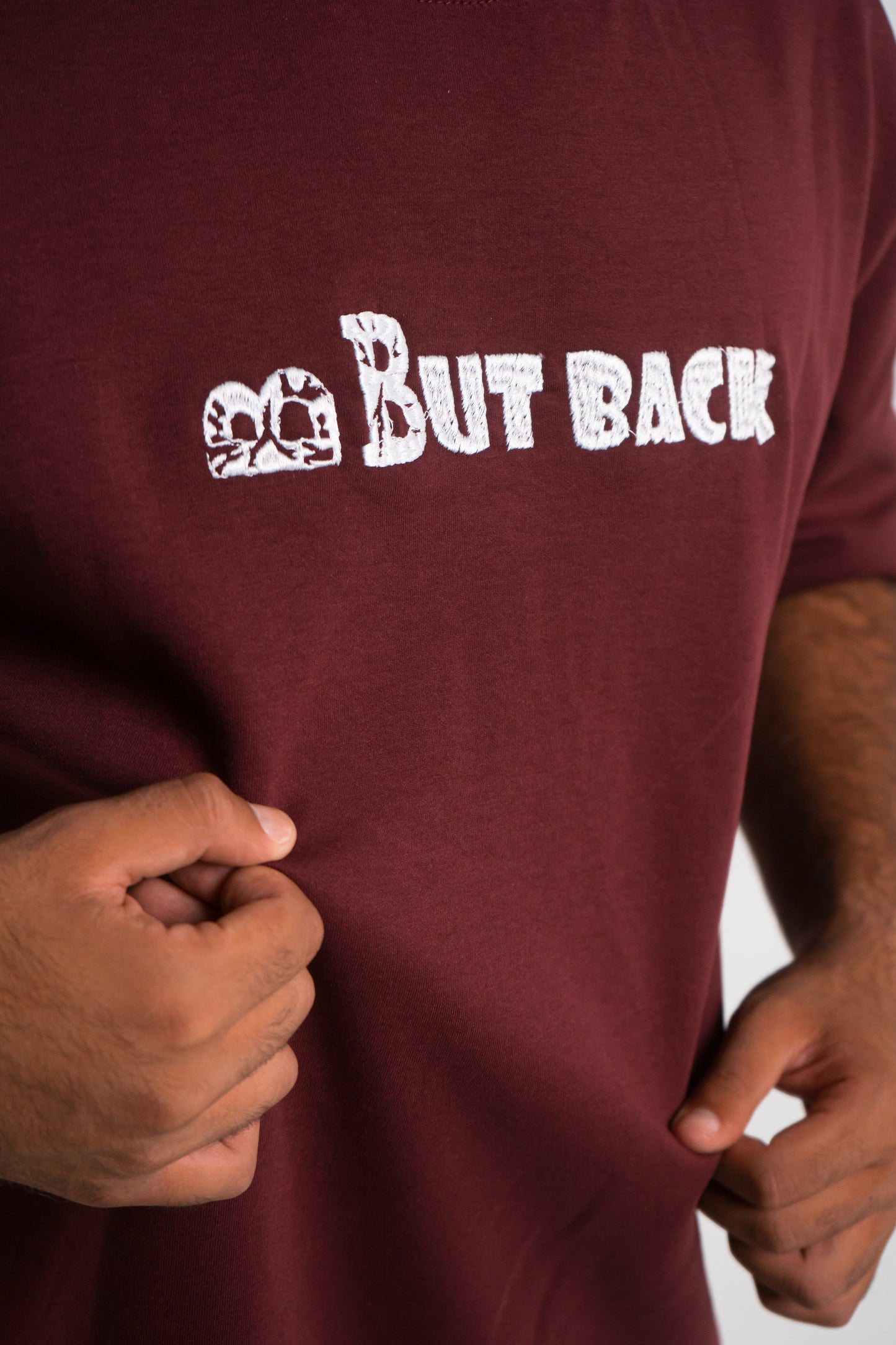 Broken But Back - Burgundy