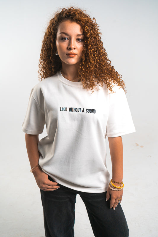 Loud Without A Sound - White