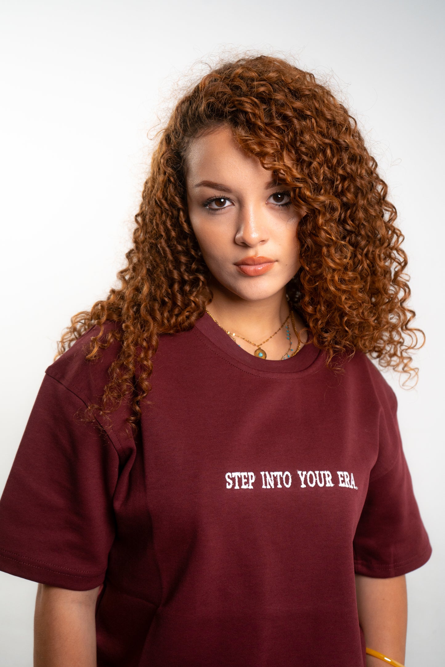 Step Into Your Era - Burgundy