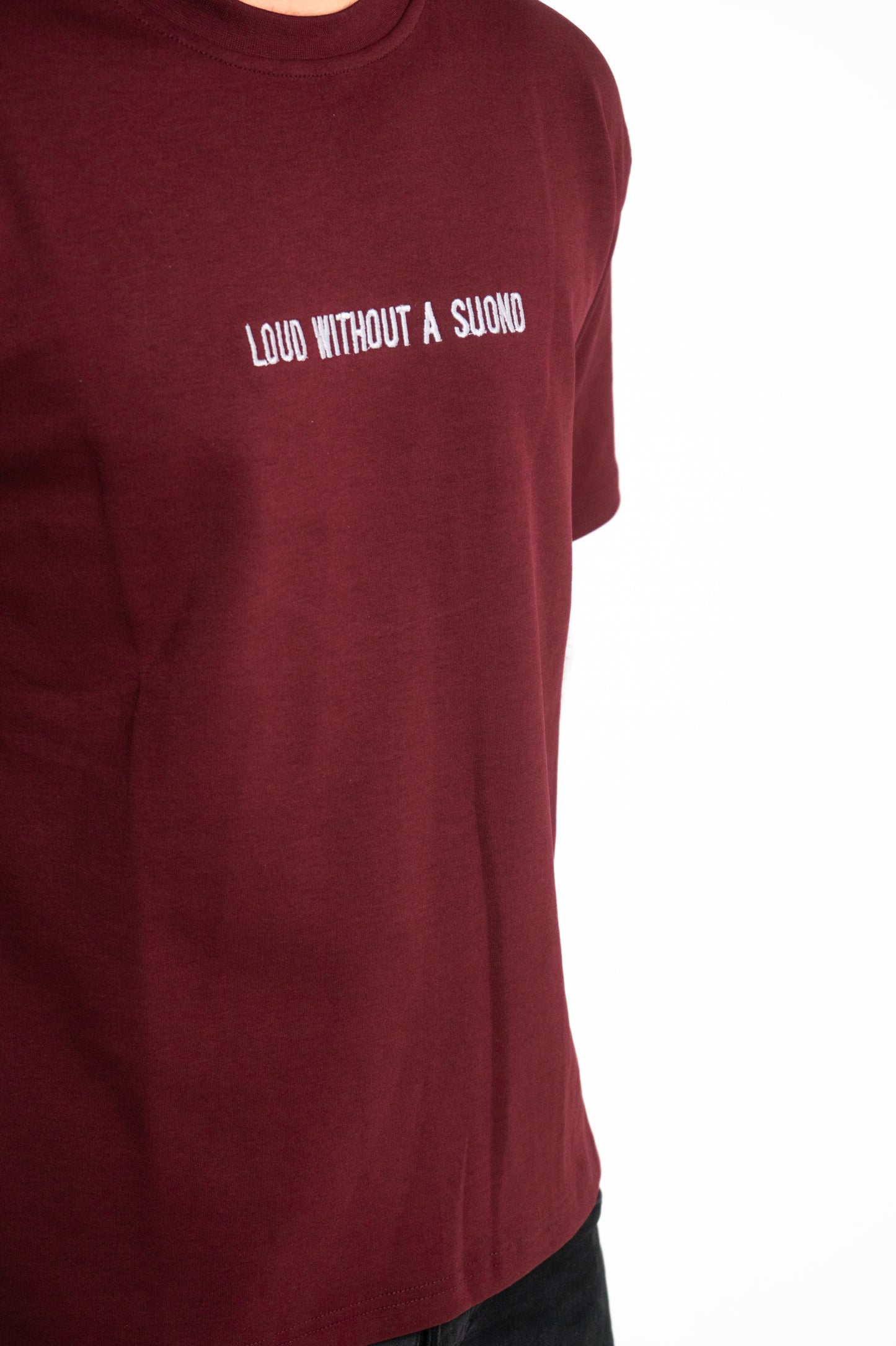 Loud Without A Sound - Burgundy